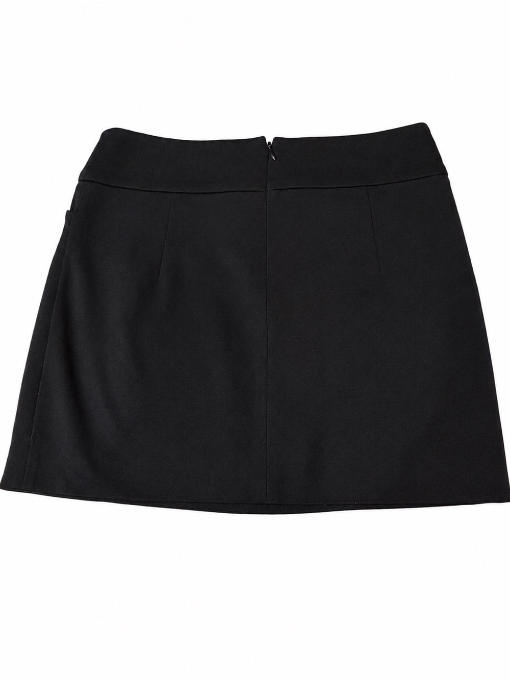 White House Black Market black mini skirt, size XXS.